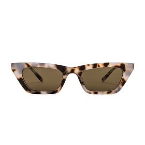 NWOT Aire Polaris in Cookie Tort & Brown Mono Sunglasses